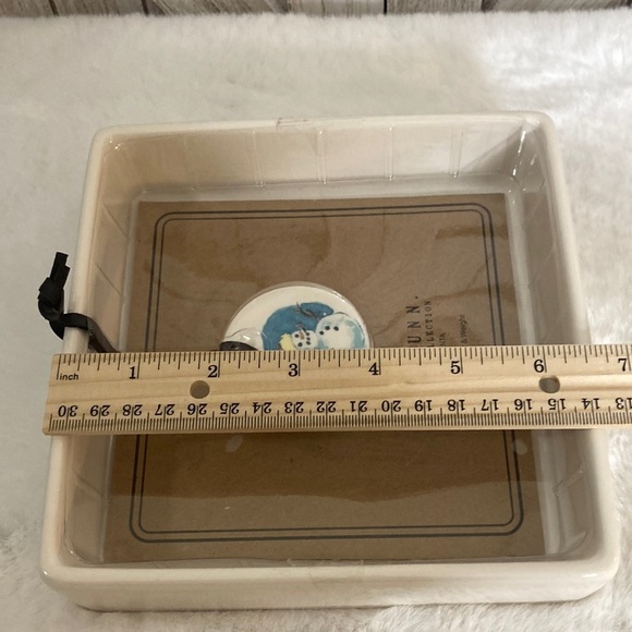 Rae Dunn Snowman Imagine Napkin Holder - Picture 5 of 5